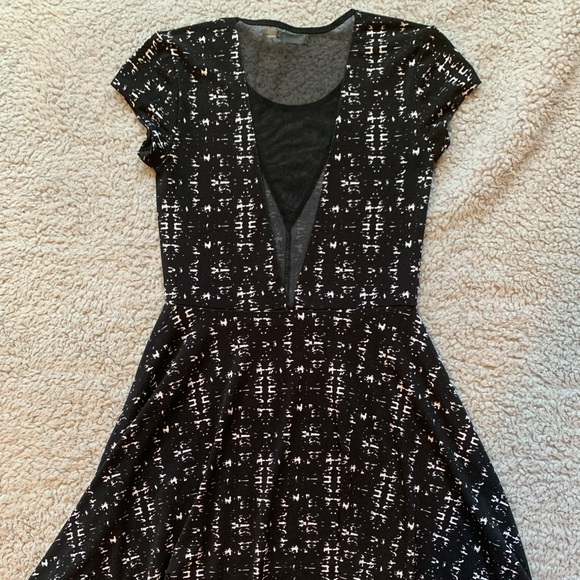 SOLD...Urban Outfitters Black and White Mini Dress - Picture 2 of 3